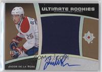 Ultimate Rookies Auto Jersey - Tier 1 - Jacob de la Rose #/149