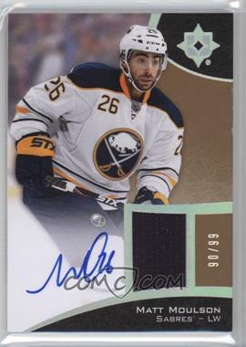 2015-16 Upper Deck Ultimate Collection - [Base] - Spectrum Silver Autographed Jersey #49 - Tier 1 - Matt Moulson /99