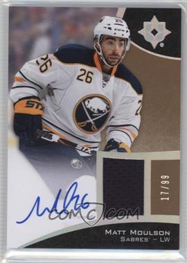 2015-16 Upper Deck Ultimate Collection - [Base] - Spectrum Silver Autographed Jersey #49 - Tier 1 - Matt Moulson /99