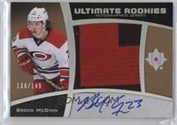 Ultimate Rookies Auto Jersey - Tier 1 - Brock McGinn #/149