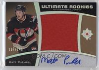 Ultimate Rookies Auto Jersey - Tier 1 - Matt Puempel #/149