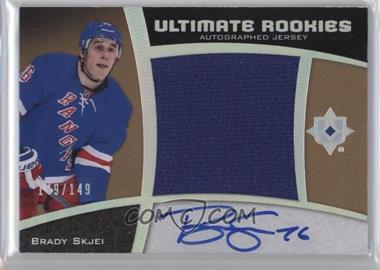 2015-16 Upper Deck Ultimate Collection - [Base] - Spectrum Silver Autographed Jersey #87 - Ultimate Rookies Auto Jersey - Tier 1 - Brady Skjei /149