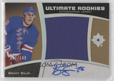 2015-16 Upper Deck Ultimate Collection - [Base] - Spectrum Silver Autographed Jersey #87 - Ultimate Rookies Auto Jersey - Tier 1 - Brady Skjei /149