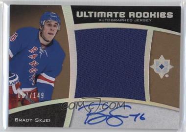 2015-16 Upper Deck Ultimate Collection - [Base] - Spectrum Silver Autographed Jersey #87 - Ultimate Rookies Auto Jersey - Tier 1 - Brady Skjei /149