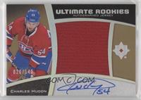 Ultimate Rookies Auto Jersey - Tier 1 - Charles Hudon #/149