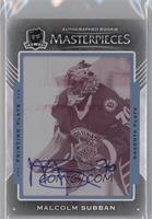 Autographed Ultimate Rookies - Malcolm Subban #/1