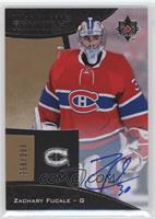 Tier 1 - Autographed Ultimate Rookies - Zachary Fucale #/299