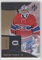 Tier 1 - Autographed Ultimate Rookies - Zachary Fucale #/299