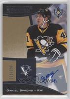 Tier 1 - Autographed Ultimate Rookies - Daniel Sprong #/299