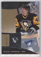 Tier 1 - Autographed Ultimate Rookies - Daniel Sprong #/299