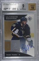 Tier 2 - Autographed Ultimate Rookies - Robby Fabbri [BGS 9 MINT] #/99