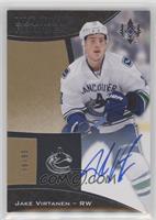 Tier 2 - Autographed Ultimate Rookies - Jake Virtanen #/99