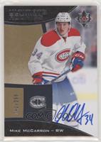 Tier 1 - Autographed Ultimate Rookies - Mike McCarron #/299