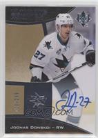 Tier 1 - Autographed Ultimate Rookies - Joonas Donskoi #/299