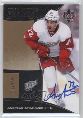 2015-16 Upper Deck Ultimate Collection - [Base] #71 - Tier 1 - Autographed Ultimate Rookies - Andreas Athanasiou /299