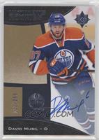 Tier 1 - Autographed Ultimate Rookies - David Musil #/299