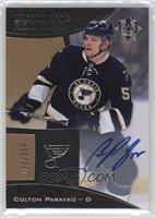 Tier 1 - Autographed Ultimate Rookies - Colton Parayko #/299