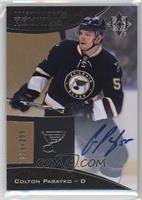 Tier 1 - Autographed Ultimate Rookies - Colton Parayko #/299