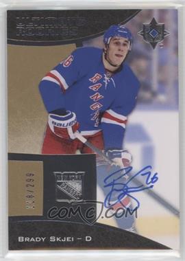 2015-16 Upper Deck Ultimate Collection - [Base] #87 - Tier 1 - Autographed Ultimate Rookies - Brady Skjei /299