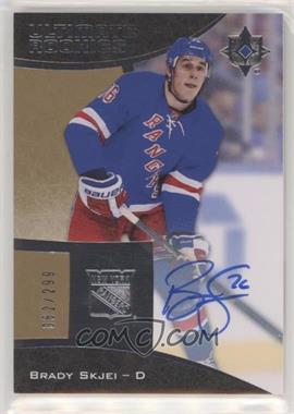 2015-16 Upper Deck Ultimate Collection - [Base] #87 - Tier 1 - Autographed Ultimate Rookies - Brady Skjei /299