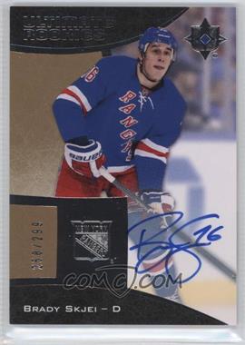 2015-16 Upper Deck Ultimate Collection - [Base] #87 - Tier 1 - Autographed Ultimate Rookies - Brady Skjei /299