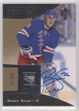 2015-16 Upper Deck Ultimate Collection - [Base] #87 - Tier 1 - Autographed Ultimate Rookies - Brady Skjei /299