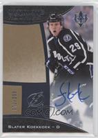 Tier 1 - Autographed Ultimate Rookies - Slater Koekkoek #/299