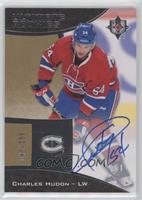 Tier 1 - Autographed Ultimate Rookies - Charles Hudon #/299