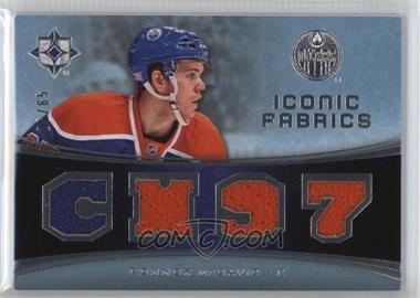 2015-16 Upper Deck Ultimate Collection - Iconic Fabrics #IF-CM - Connor McDavid /65