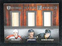 Phil Housley, Al MacInnis, Ray Bourque #/40