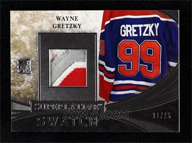 2015 Leaf In the Game Superlative - Superlative Patch - Silver #SSP-01 - Wayne Gretzky /15