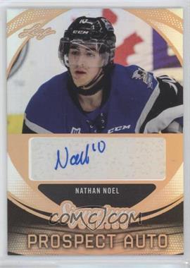 2015 Leaf Signature Series - Signature Prospect Autographs - Bronze #SP-NN1 - Nathan Noel
