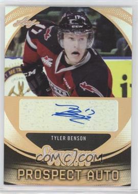 2015 Leaf Signature Series - Signature Prospect Autographs - Bronze #SP-TB2 - Tyler Benson