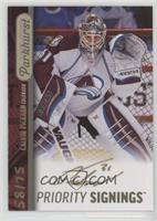 Calvin Pickard #/75