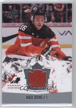 2015 Upper Deck Team Canada Juniors - [Base] #103 - Jersey - Max Domi