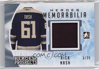 Rick Nash #/25