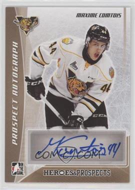 2016-17 Leaf In the Game Heroes & Prospects - Prospect Autographs - Bronze #PA-MC1 - Maxime Comtois