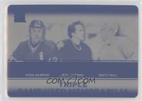 Doug Gilmour, Mike Modano, Brett Hull #/1