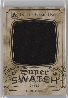 2016-17 Leaf In the Game Used - Super Swatch - Gold #SS-14 - Ed Belfour /25