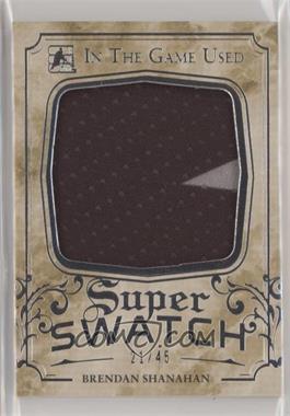 2016-17 Leaf In the Game Used - Super Swatch - Silver #SS-05 - Brendan Shanahan /45