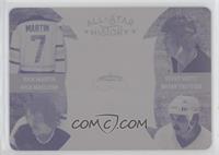 Rick Martin, Steve Shutt, Rick MacLeish, Bryan Trottier #/1