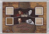 Gordie Howe, Ted Lindsay, Ted Kennedy, Gaye Stewart #/12