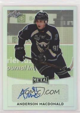 2016-17 Leaf Metal - [Base] #BA-AM2 - Anderson MacDonald