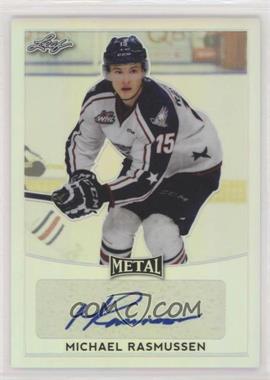 2016-17 Leaf Metal - [Base] #BA-MR1 - Michael Rasmussen