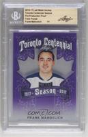 Frank Mahovlich [BGS Encased] #/1