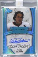 Teemu Selanne [Uncirculated] #/5