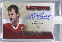 Rod Langway [Uncirculated] #/3