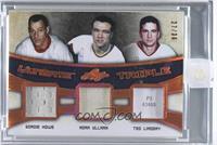 Gordie Howe, Norm Ullman, Ted Lindsay [Uncirculated] #/30