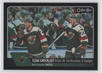 Team Checklist - Minnesota Wild #/100