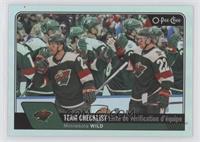 Team Checklist - Minnesota Wild